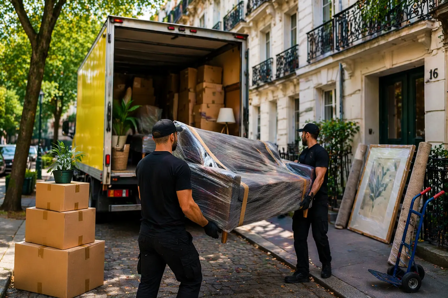 Service de déménagement à Bruxelles